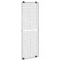 VEVOR Panele ścienne kratowe 610 x 11 x 1828 mm 3 szt. Półka ścienna do montażu na ścianie, wykonana ze stali węglowej, tablica na zdjęcia do przechowywania dekoracji, tablica ogłoszeń, czarna