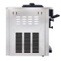 VEVOR Maszyna do lodów, biała, 2200 W, 2 x 6 l, maszyna do lodów na biurko, 220 V, maszyna do lodów z rożkiem na jajka, tacka na jajka, maszyna ze stali nierdzewnej