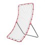 Siatka odbijająca do baseballu i softballu VEVOR 1080x1025x1740 mm, do treningów baseballu i softballu, z 5 kątami, stalową ramą Q195, zakrzywioną siatką z polietylenu, 4 kotwami gruntowymi i składaną konstrukcją