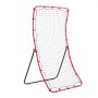 Siatka odbijająca do baseballu i softballu VEVOR 1080x1025x1740 mm, do treningów baseballu i softballu, z 5 kątami, stalową ramą Q195, zakrzywioną siatką z polietylenu, 4 kotwami gruntowymi i składaną konstrukcją