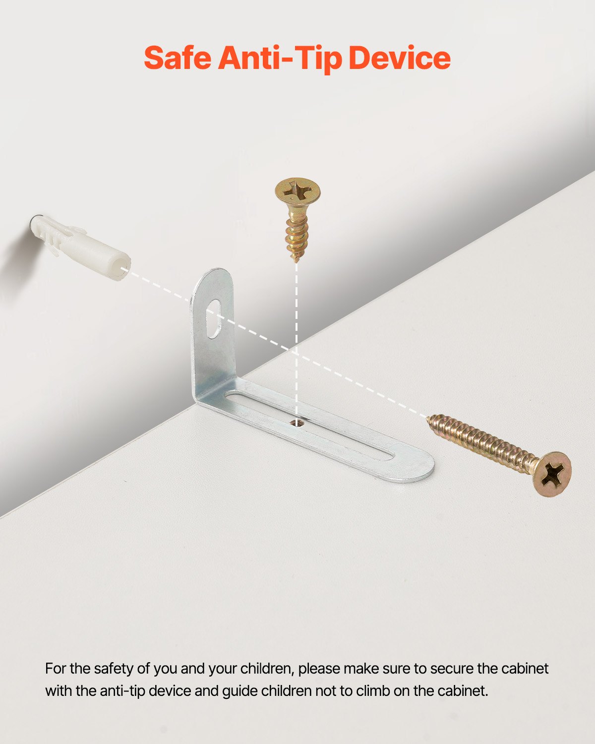 Regał biblioteczny VEVOR z 8 prostokątnymi przegrodami i półką o regulowanej wysokości, 180 cm, stojący, drewniany, półka ekspozycyjna do salonu, sypialni, gabinetu, biały