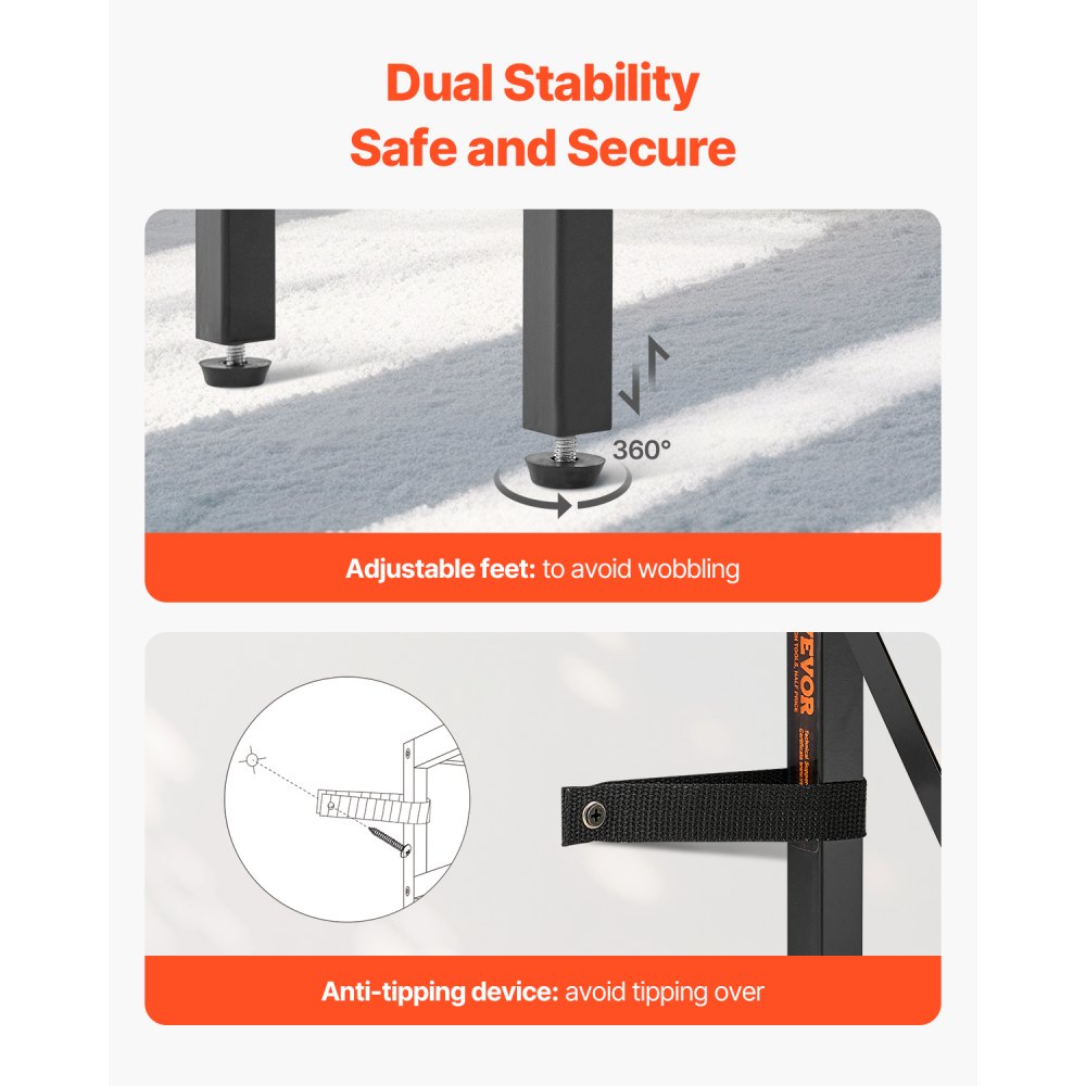 VEVOR wąski stolik konsolowy do przedpokoju (długość 106 cm / nośność 45,3 kg), stolik do przedpokoju, stolik boczny, stolik kawowy z metalową ramą, do przedpokoju, salonu, sypialni