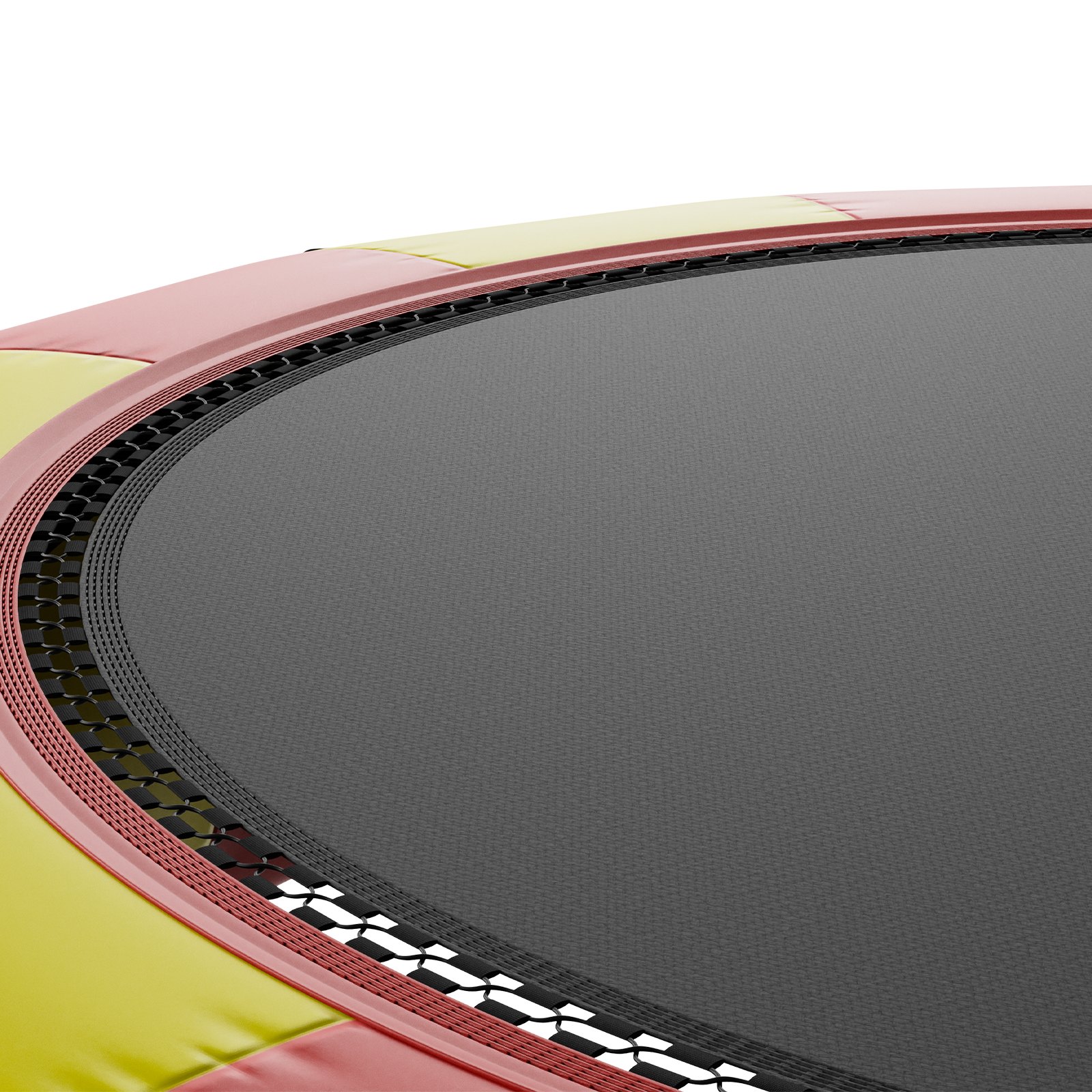 VEVOR Dmuchana trampolina wodna, wodoodporna, odporna na ścieranie, trwała trampolina wodna z dużą powierzchnią do skakania 5,18 m, platforma do skakania do trampoliny w parku wodnym, zabawki żółte