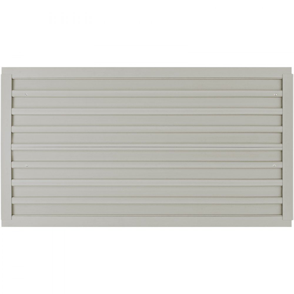 VEVOR zestaw 2 paneli ściennych ścianka narzędziowa 129,1 x 69,1 cm panel ścienny WPC organizer na narzędzia, ściana z listew listwa pegboard uchwyt ścienny idealny do warsztatu magazyn piwnica stół warsztatowy garaż