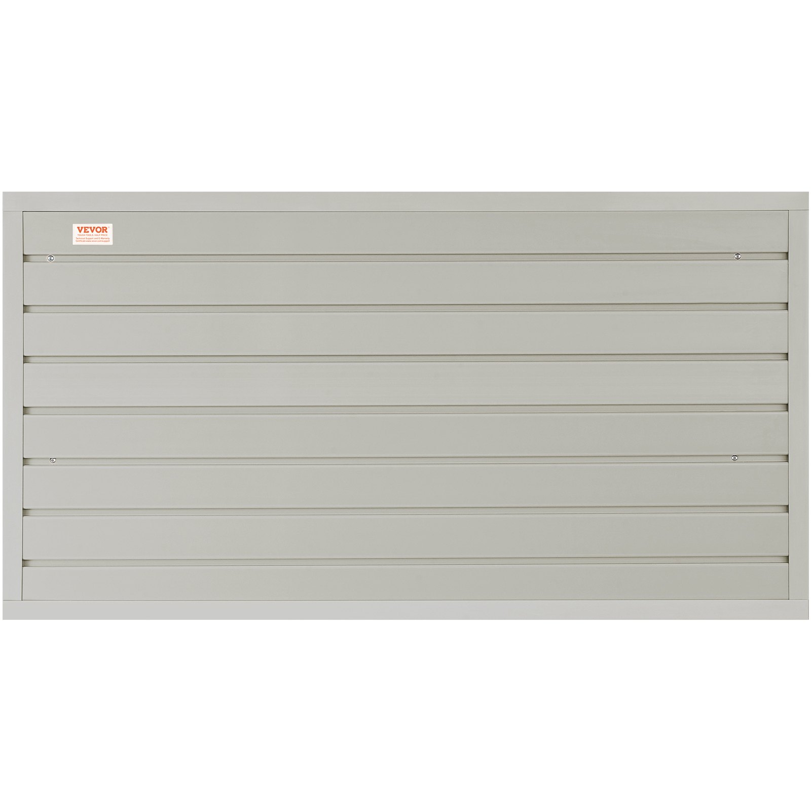 VEVOR zestaw 2 paneli ściennych ścianka narzędziowa 129,1 x 69,1 cm panel ścienny WPC organizer na narzędzia, ściana z listew listwa pegboard uchwyt ścienny idealny do warsztatu magazyn piwnica stół warsztatowy garaż