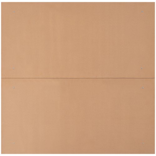 VEVOR zestaw 2 szt. Panel ścienny ścianka narzędziowa 129,1 x 129,1 cm panel ścienny MDF organizer na narzędzia, listwa ścienna płyta perforowana płyta perforowana uchwyt ścienny idealny do warsztatu magazyn piwnica stół warsztatowy garaż