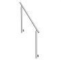 VEVOR 149.9 cm Handrails for Outdoor Steps Staircase for Porch Deck Side-mount