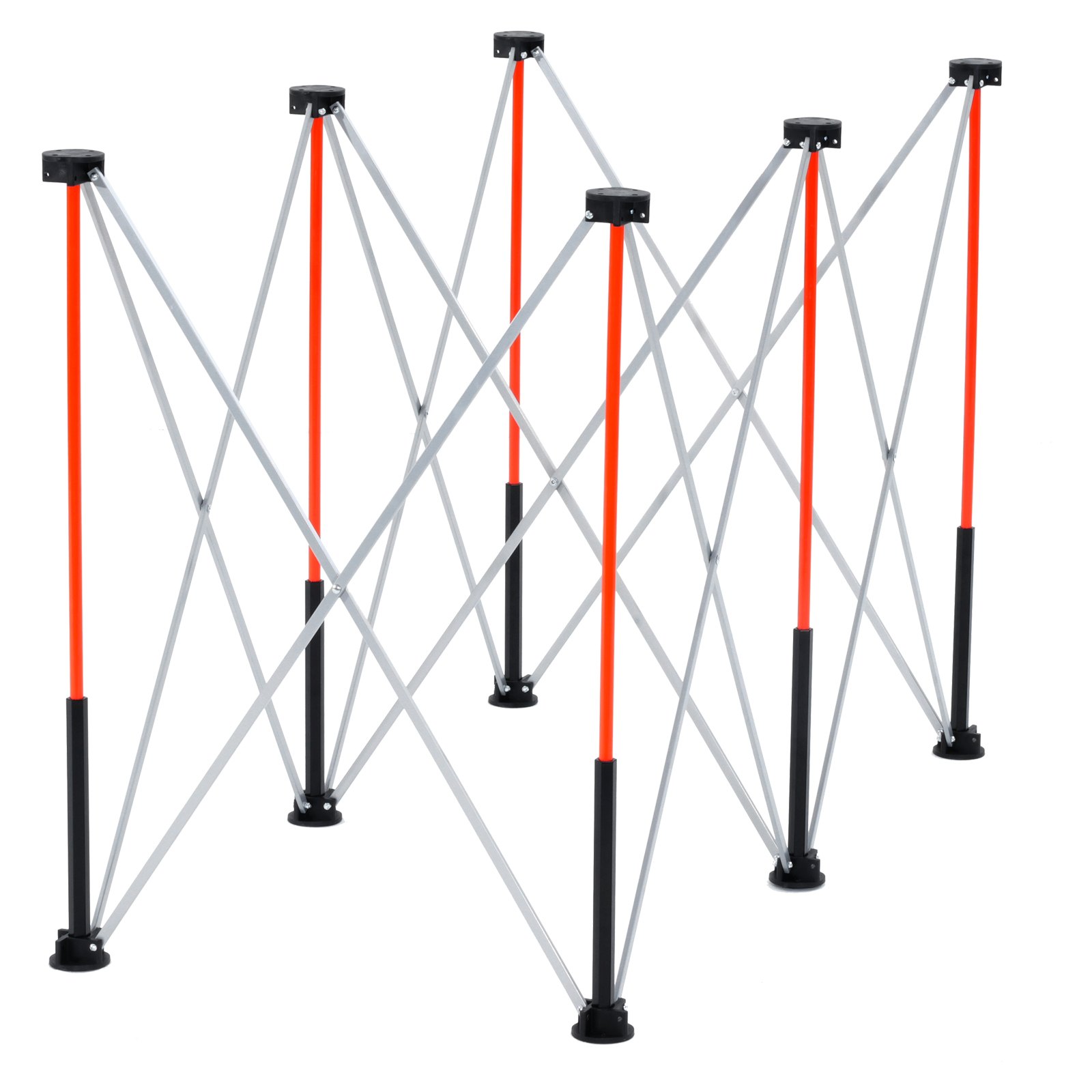 VEVOR przenośny składany stojak roboczy (1267 x 665 x 867 mm), składany stojak warsztatowy o udźwigu 1135 kg i torbie do przechowywania (bez blatu) do warsztatu garażowego