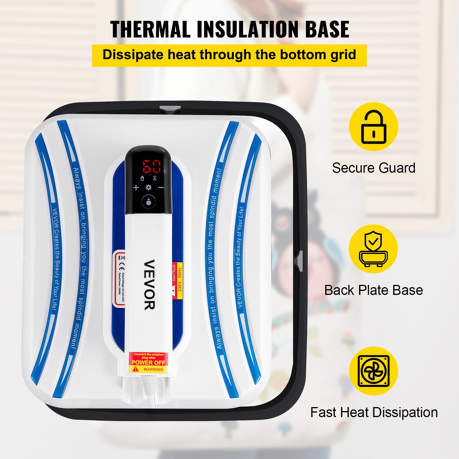 Mini przenośna prasa termiczna przenośna koszulka termotransferowa na gorąco 25x30 cm