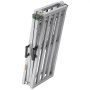 VEVOR work platform 800-1295 mm, foldable stepladder made of alloy steel, portable work platform, load capacity 400 kg, stepladder for painting drywall, cleaning, washing