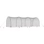 Siatka do klatki do gry w baseball VEVOR z ramą i siatką 12 x 3,6 x 3,6 m, siatka do klatki do gry w baseball do odbijania i ustawiania, siatka do gry w baseball, klatka do gry w baseball dla młodzieży lub dorosłych, czarna, do ogrodu
