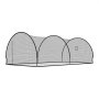 VEVOR Baseball Batting Cage, 6780 x 3700 x 2400mm Freestanding Portable Batting Cage, Hitting Cages with 4-Ply Knotless Polyester & Pitching Machine Opening, Battings Cages Netting for Indoor Outdoor