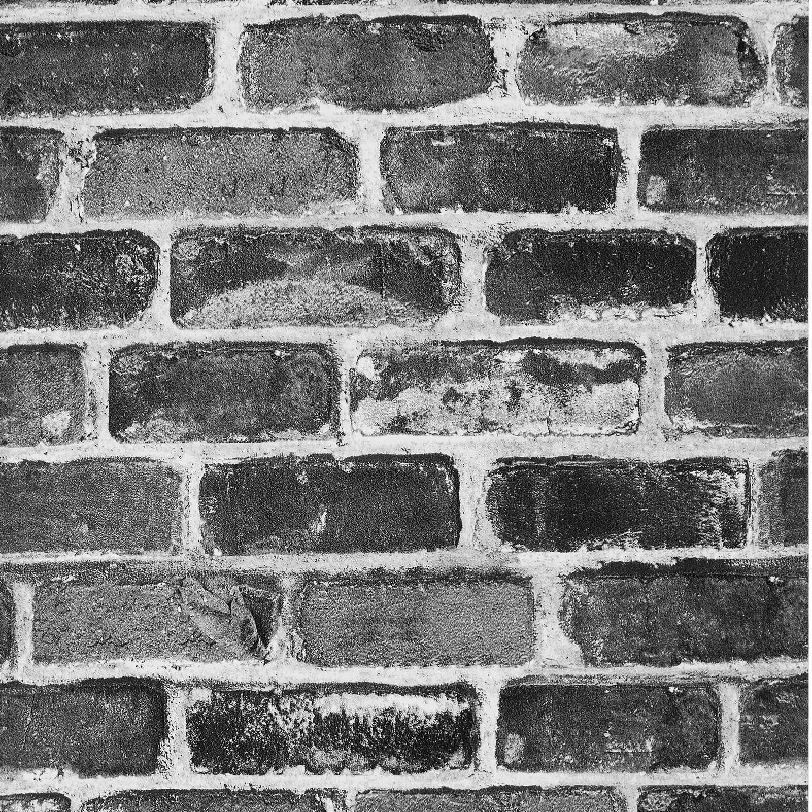 VEVOR Peel and Stick Wallpaper, 45cm x 10m Contact Paper Gray Brick Waterpoof Self Adhesive, Easy to Clean & Peel Wall Decorative Vinyl Roll for Bedroom Kitchen Office Bathroom Desk