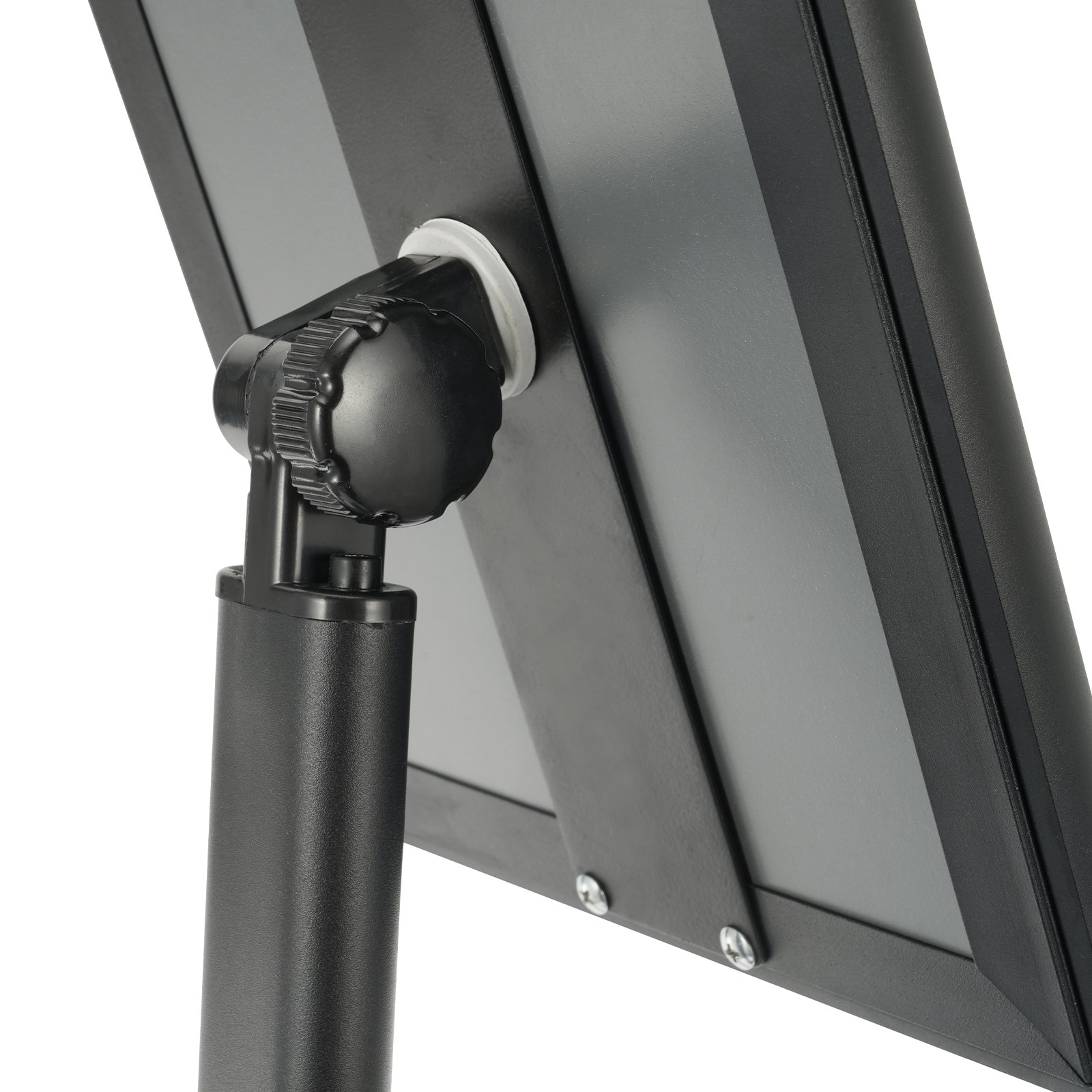 Stojak informacyjny VEVOR z podstawą metalową 279 x 216 mm Stojak informacyjny z regulowanym kątem widzenia za pomocą pokrętła Stojak plakatowy, solidny stojak podłogowy na szyldy, stojak reklamowy