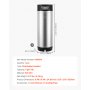 VEVOR Corny Keg Ball Lock Keg 19 L, beczka ze stali SUS304 do zimnego parzenia z dwoma gumowymi uchwytami i wytrzymałym gumowym dnem, sprzęt do domowego warzenia piwa, na imprezy, do baru, bistro, restauracji, kawiarni, 1 opakowanie.