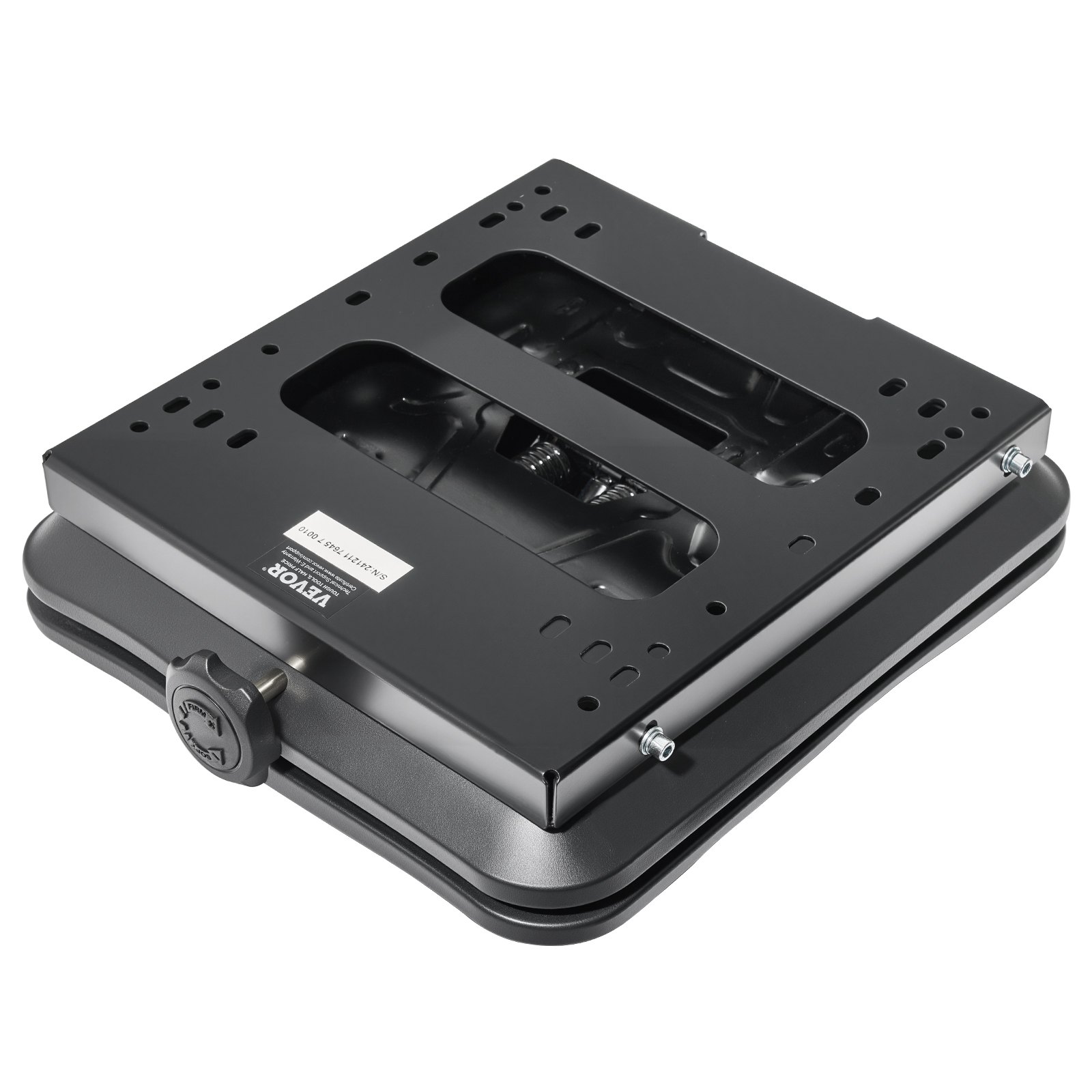 Zestaw zawieszenia fotela VEVOR 490x420x150 mm bez szyny ślizgowej fotela, uniwersalne zawieszenie pneumatyczne do kosiarek z zerowym promieniem skrętu, z osłoną przeciwpyłową, zestaw zawieszenia fotela ciągnika do wózków widłowych, spycharek