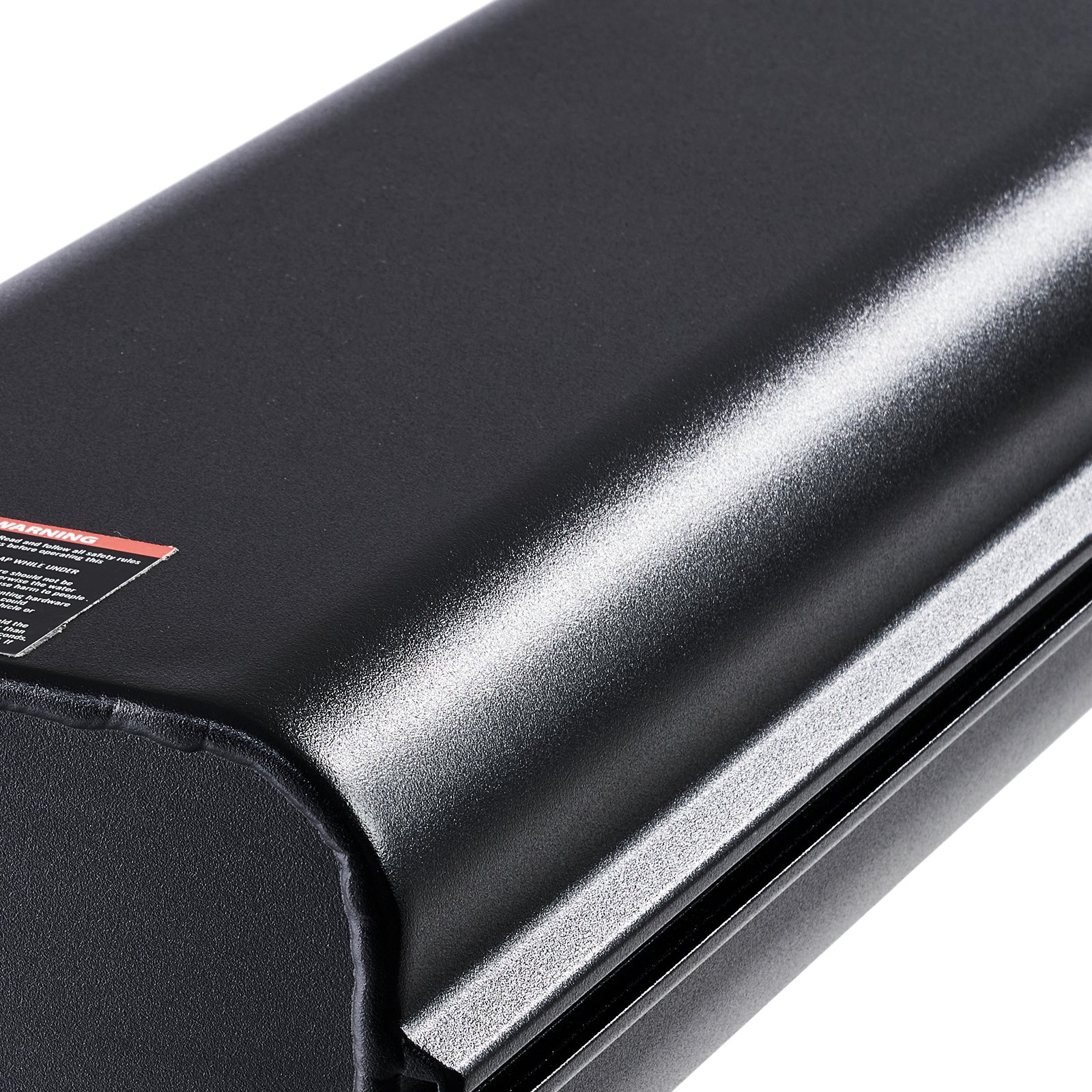 Zbiornik na wodę VEVOR na bagażnik dachowy do pojazdów, 17 l, z 2 osłonami przeciwbryzgowymi i rowkiem w kształcie litery T, aluminiowy zbiornik z przyłączem wysokociśnieniowym, do bagażników, pałąków bezpieczeństwa i poprzeczek