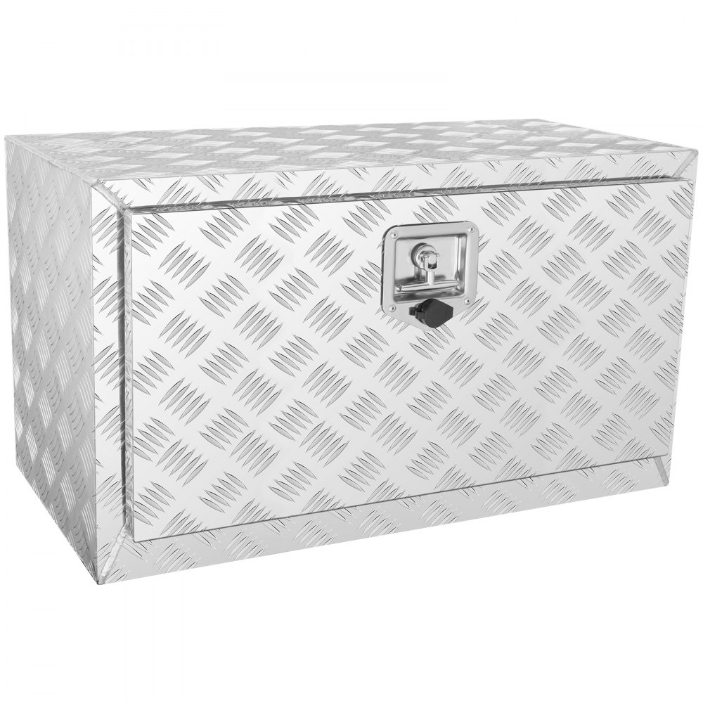 VEVOR Aluminiowa skrzynka narzędziowa do samochodów ciężarowych 30" x 14" x 16" Przechowywanie narzędzi do przyczep i pojazdów kempingowych