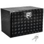 Skrzynia narzędziowa VEVOR Truckbox, skrzynia podwoziowa przyczepy, skrzynia narzędziowa 1219 x 610 x 610 mm, skrzynia do przechowywania w samochodzie dostawczym, stop aluminium, ładowność 50 kg, zamykana skrzynia do przechowywania
