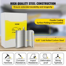 Skrzynka ładująca VEVOR Tesla 70x50x25cm Zewnętrzna skrzynka kablowa Skrzynka ładująca Organizator kabli IP32 Wodoodporna, pyłoszczelna Cool Roll Steel Szafka elektryczna do złącza ściennego Tesli