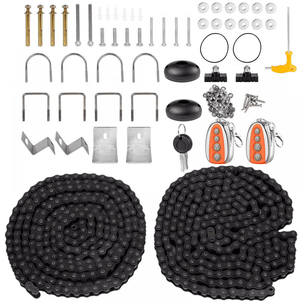Automatyczny otwieracz drzwi przesuwnych VEVOR 1500 kg Czujnik podczerwieni Zasięg pilota 70 m do bramy wjazdowej