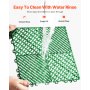 Mata drenażowa VEVOR Interlocking Drainage Mat, mata prysznicowa, 31 x 31 cm, modułowe maty podłogowe, 50 sztuk, łączone maty drenażowe, antypoślizgowe płytki podłogowe drenażowe, do garażu, ogrodu, kolor zielony