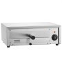 VEVOR Electric Pizza Oven for Countertop Use, 12 inch, 1500 W, Temperature Range 0-300 °C, Stainless Steel Construction and Easy-to-Clean Crumb Tray, Suitable for Commercial and Home Use