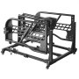 Wózek transportowy VEVOR na drzwi Jeepa (pasujący do wersji 4-drzwiowej) Ruchomy, stabilny wózek na drzwi samochodu, pasuje do Jeepa Wrangler JK JKU JL Gladiator 2007-2024, czarny