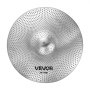 VEVOR 4-częściowy zestaw talerzy o niskiej głośności, w tym HiHat Crash Ride Splash 350/400/455/505 mm (14/16/18/20 Inches)