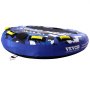 VEVOR Towing Tube for Boating, Inflatable Boat Tubes and Tow Boats for 1-2 Persons, 340 lbs, 51.8 Inch Round Watersports Towing Tube for Pulling Boats, Solid Nylon Cover