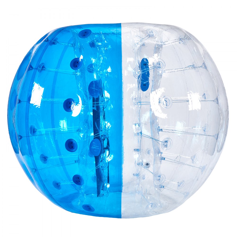 VEVOR Nadmuchiwana piłka Bumper Ball 1 opakowanie, 1,5 m kule Zorb Body dla nastolatków i dorosłych, 0,8 mm grubości kule bąbelkowe z tworzywa PVC w kształcie chomika do gier zespołowych na świeżym powietrzu, Bumper Ball