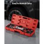 Zestaw do usuwania wgnieceń VEVOR Dent Puller 4,5 kg, 13 w 1, młotek ślizgowy, narzędzie do naprawy karoserii, do usuwania uszkodzeń samochodowych, rama naprawcza z przedłużką i uchwytem antypoślizgowym
