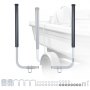 102/122cm Bez światła LED
