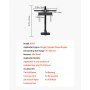 Ściągacz tulei cylindrowych VEVOR Stalowy ściągacz tulei cylindrowych do silników 75-138 mm 7 płytek ściągających Idealny do demontażu tulei cylindrowych w silnikach Diesla i silnikach spalinowych samochodowych