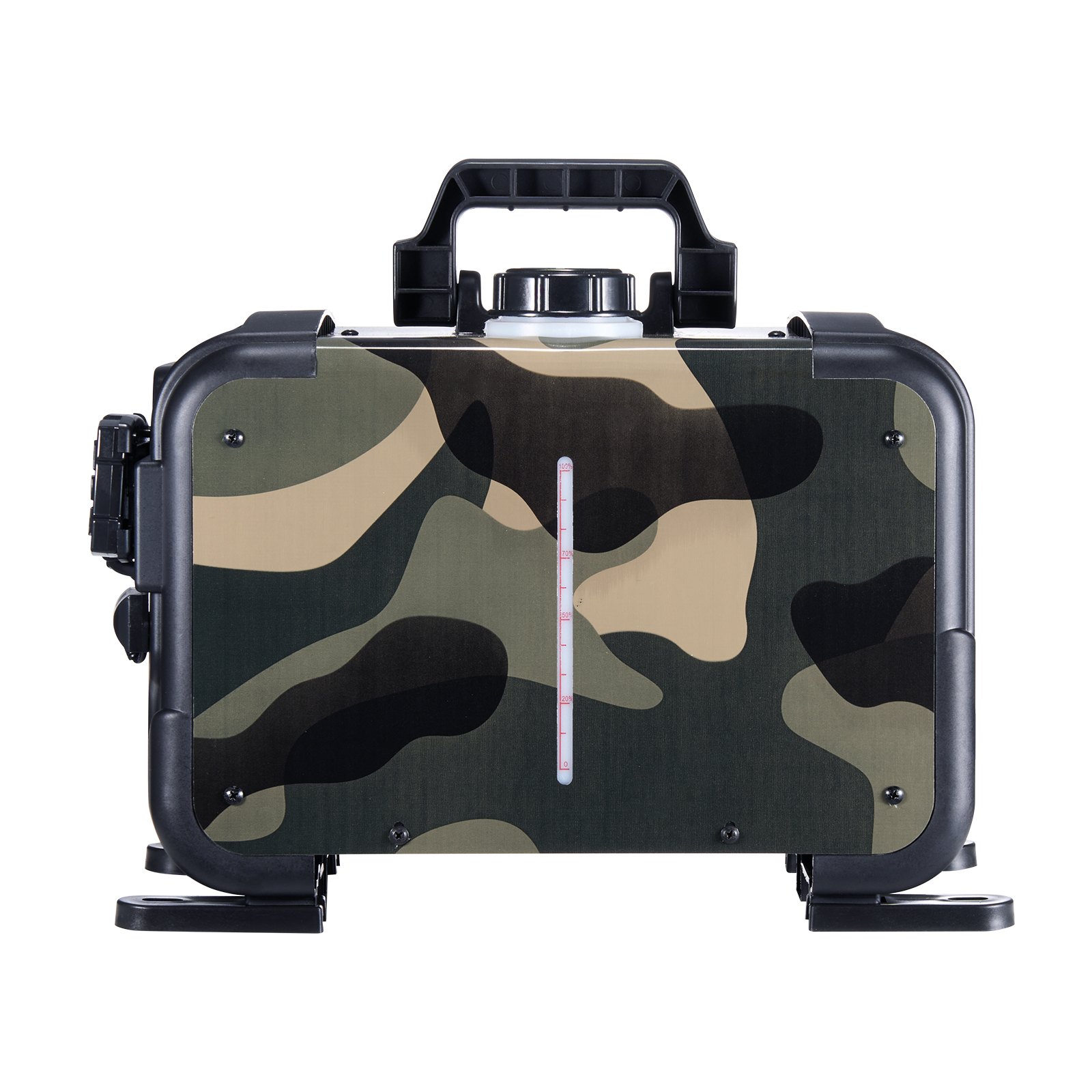 VEVOR 8 kW Nagrzewnica Diesla 12 V / 24 V Uniwersalny nagrzewnica powietrza Diesla z aplikacją Bluetooth i pilotem, wyświetlaczem i alarmem CO, szybkie nagrzewanie Pozioma przenośna pozioma nagrzewnica Diesla