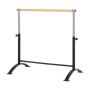 VEVOR Ballet Barre, Barre Bar for Home, Freestanding Portable Ballet Stretching Dance Bars, Height Adjustable Anti-Wobble Fitness Gym Studio Equipment, for Pilates Balance Workout
