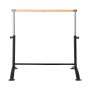 VEVOR Ballet Barre, Barre Bar for Home, Freestanding Portable Ballet Stretching Dance Bars, Height Adjustable Anti-Wobble Fitness Gym Studio Equipment, for Pilates Balance Workout