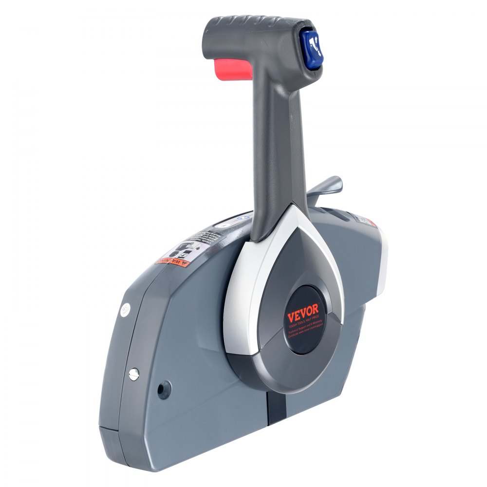 VEVOR Boat Throttle Control, 5006180 Boczny zdalny sterownik silnika zaburtowego do Evinrude Johnson, sterowanie przepustnicą morską z przełącznikiem trymu i linką