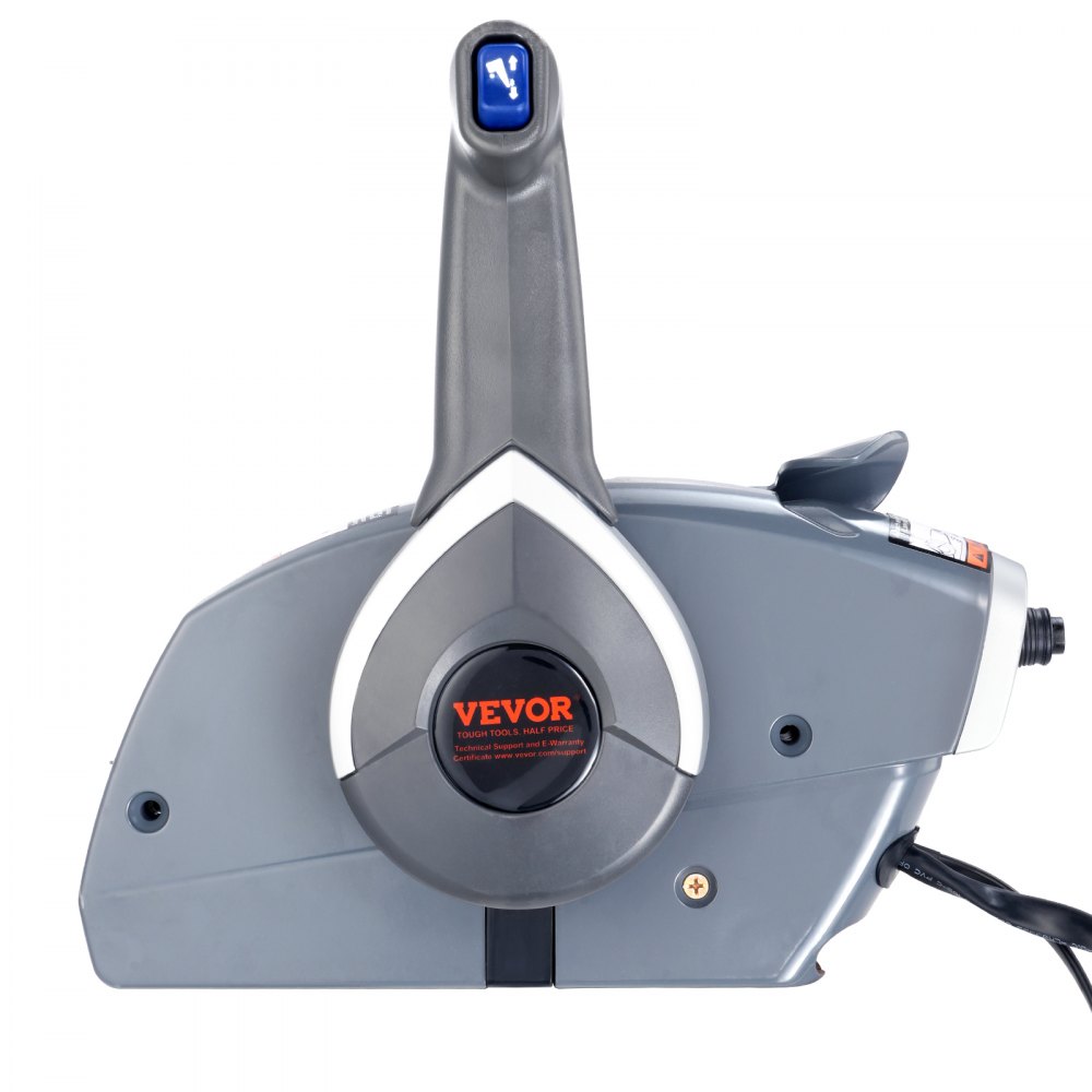 VEVOR Boat Throttle Control, 5006180 Boczny zdalny sterownik silnika zaburtowego do Evinrude Johnson, sterowanie przepustnicą morską z przełącznikiem trymu i linką