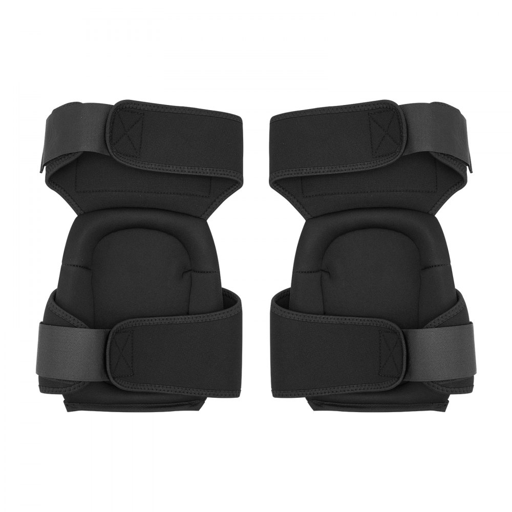 Nakolanniki VEVOR 30x20x7 cm, wydłużone nakolanniki z 2 paskami przedłużającymi, żelowa pianka Tiler Foam do ochrony kolan w ogrodzie, na podłogach, dachach i podczas sprzątania, w kolorze żółtym i czarnym