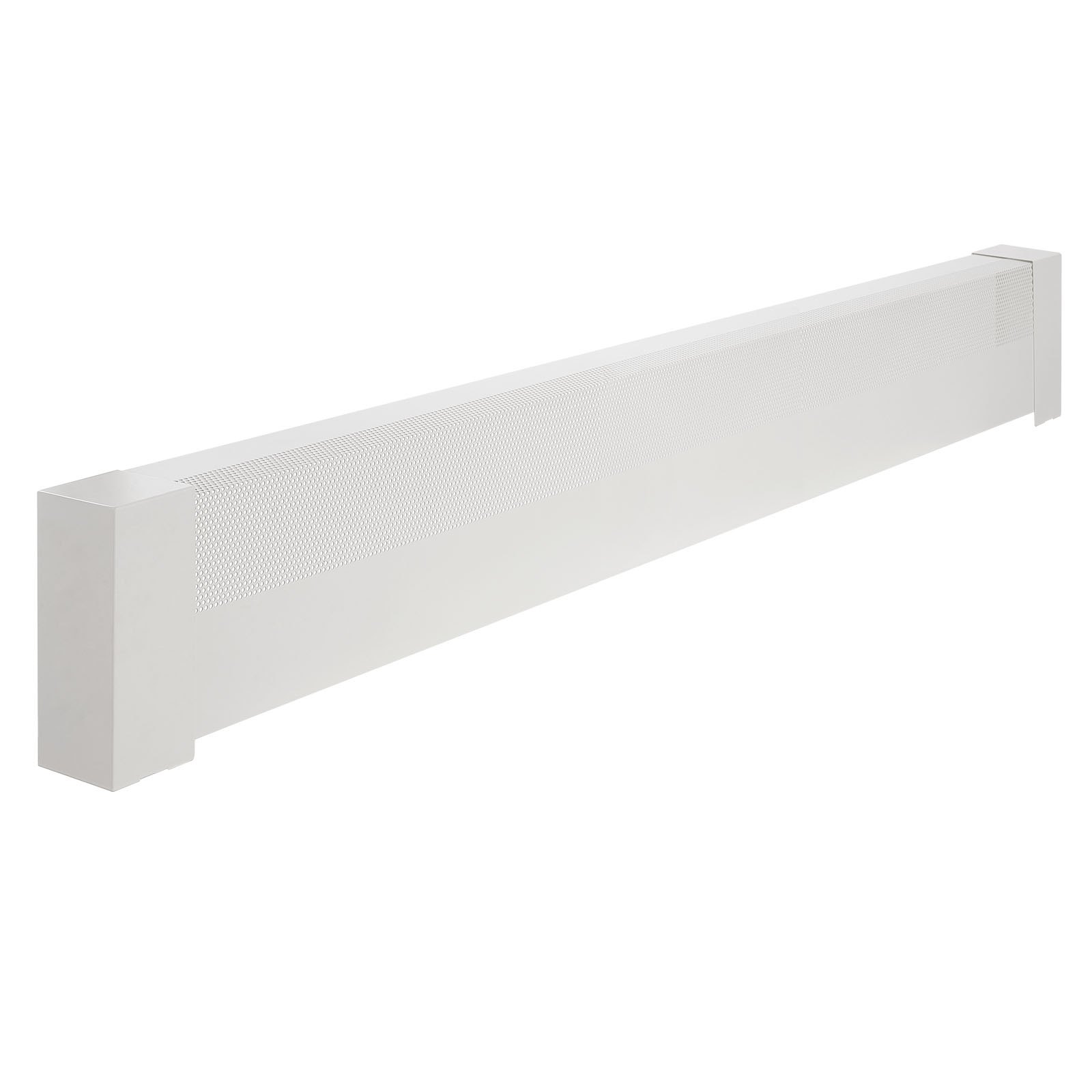 Osłony grzejnikowe VEVOR, seria podstawowa, 1526 x 80 x 193 mm, standardowa osłona przednia do grzejników elektrycznych, osłona zamienna z wytrzymałej stali, do sypialni, kolor biały