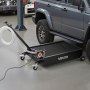 VEVOR Low Profile Oil Drain Pan, 56.8 L Capacity, Rolling Oil Drain Pan with Electric Pump & 2.2 m Hose, Leak-proof & Corrosion-resistant, Fit for Cars, SUVs, Trucks, Motorcycles, ATVs, Metal