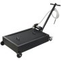 VEVOR Low Profile Oil Drain Pan, 56.8 L Capacity, Rolling Oil Drain Pan with Electric Pump & 2.2 m Hose, Leak-proof & Corrosion-resistant, Fit for Cars, SUVs, Trucks, Motorcycles, ATVs, Metal
