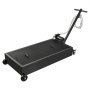 VEVOR Low Profile Oil Drain Pan, 75.7 L Capacity, Rolling Oil Drain Pan with Electric Pump & 2.2 m Hose, Leak-proof & Corrosion-resistant, Fit for Cars, SUVs, Trucks, Motorcycles, ATVs, Metal