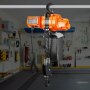 VEVOR Electric Chain Hoist, 998 kg Lifting Capacity, 6 m Lifting Height, 11,500 rpm, Chain Hoist, 100 m Wireless and 4.5 m Wired Remote Control, Winch for Garage, Workshop and Home