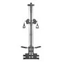 VEVOR LAT Pull Down Machine, 3-in-1 Row Cable Machine, Cable Machines Home Gym with 18-Level Height Adjustment, Wall-Mount Design, Load 227kg Lat Tower for Full-Body Workouts, Single-Arm Training