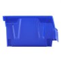 VEVOR Plastic Storage Containers (12.7 x 10.2 x 7.6 cm), Hanging, Stackable Storage Containers, Blue/Red, 24-Pack, Sturdy Stackable Containers for Organizing Closets, Kitchens, Offices or Pantries