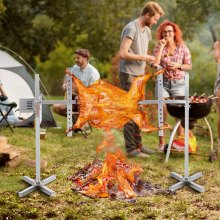 VEVOR Grill jagnięcy Grill dla prosiąt na rożnie Grill elektryczny 42W 41kg