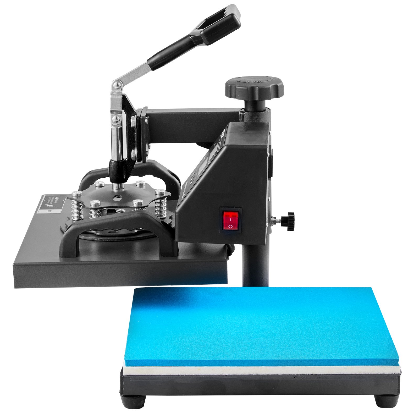 VEVOR Cyfrowa Drukarka Transferu Ciepła Maszyna do Sublimacji Transferu 30x25 cm, Prasa Cieplna 650 W 250℃ Maszyna do Prasowania Ciepła Wyświetlacz Cyfrowy LCD do Może Przenosić Litery Cyfry Obrazy