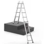 VEVOR 5120 mm Drabina teleskopowa A-Frame, kompaktowa aluminiowa drabina rozsuwana, wielofunkcyjna składana drabina do kampera, do prac domowych, schodów, dachów wewnętrznych i zewnętrznych, nośność 150 kg